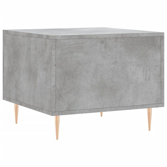 Tables basses 2 pcs gris béton 50x50x40 cm bois d'ingénierie – Image 7