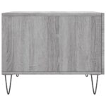 Tables basses 2 pcs sonoma gris 50x50x40 cm bois d'ingénierie – Image 6