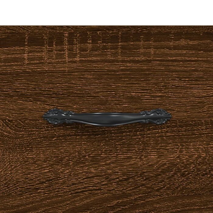 Tables basses 2 pcs chêne marron 50x50x40 cm bois d'ingénierie – Image 8