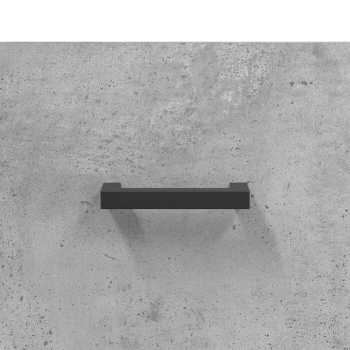 Table basse gris béton 50x50x40 cm bois d'ingénierie – Image 7