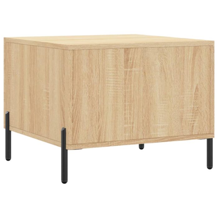 Table basse Chêne sonoma 50x50x40 cm Bois d'ingénierie – Image 6