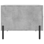 Tables basses 2 pcs gris béton 50x50x40 cm bois d'ingénierie – Image 6