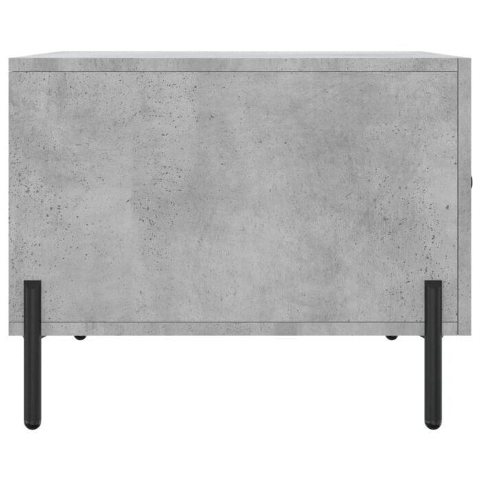 Tables basses 2 pcs gris béton 50x50x40 cm bois d'ingénierie – Image 6