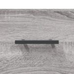 Table basse Sonoma gris 50x50x40 cm Bois d'ingénierie – Image 7