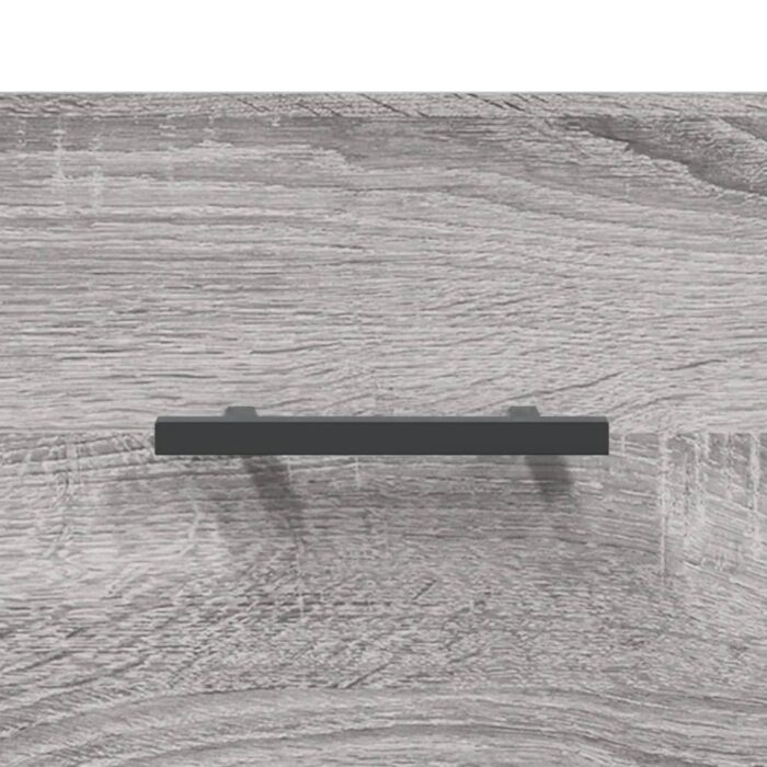 Table basse Sonoma gris 50x50x40 cm Bois d'ingénierie – Image 7