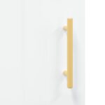 Table basse Blanc brillant 90x50x40 cm Bois d'ingénierie – Image 8