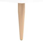 Table basse Blanc brillant 90x50x40 cm Bois d'ingénierie – Image 9