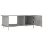 Table basse gris béton 90x50x40 cm bois d'ingénierie – Image 4