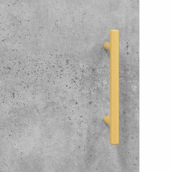 Table basse gris béton 90x50x40 cm bois d'ingénierie – Image 8
