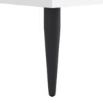 Armoire à chaussures blanc 60x35x105 cm bois d'ingénierie – Image 8