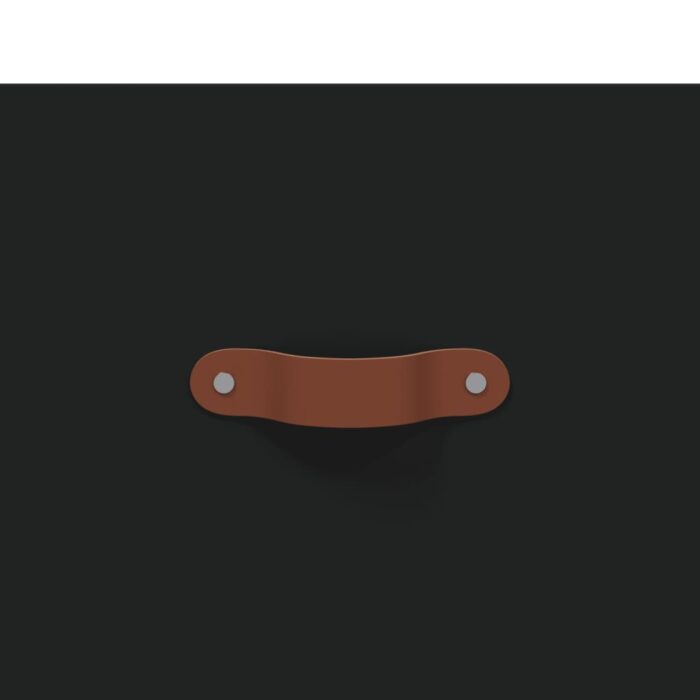 Armoire à chaussures noir 60x35x105 cm bois d'ingénierie – Image 7