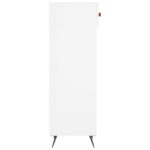 Armoire à chaussures blanc 30x35x105 cm bois d'ingénierie – Image 3