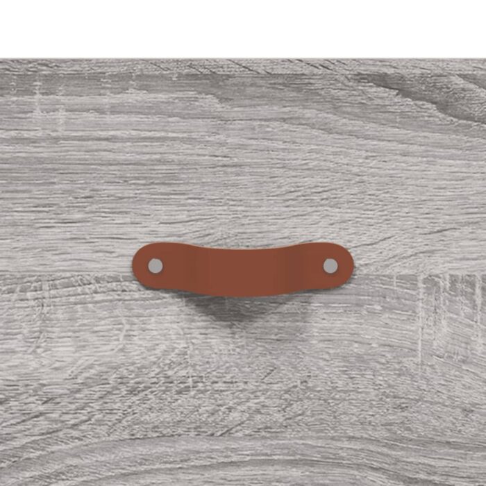 Meuble à chaussures sonoma gris 30x35x105 cm bois d'ingénierie – Image 5