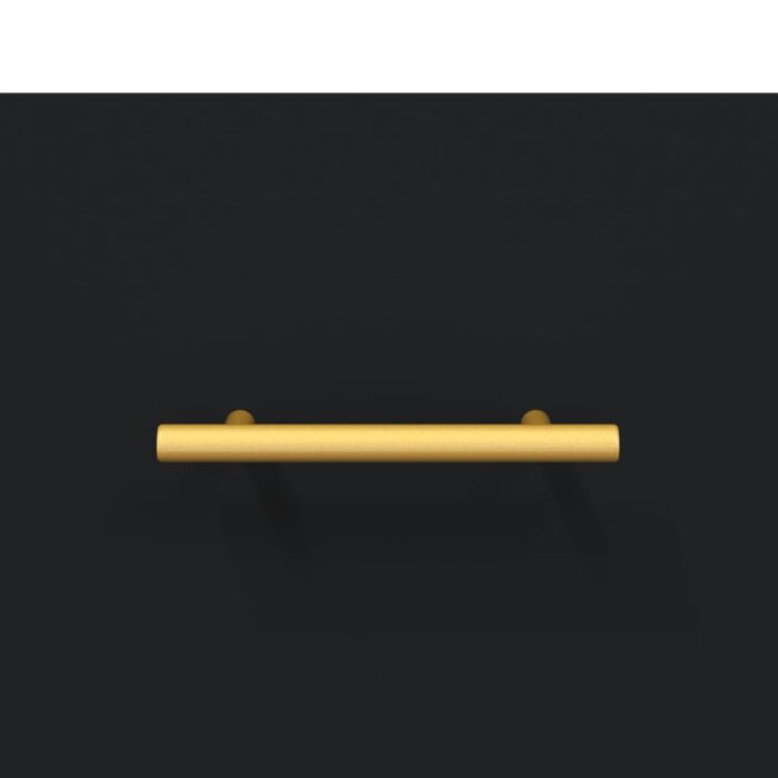 Armoire à chaussures noir 30x35x105 cm bois d'ingénierie – Image 7