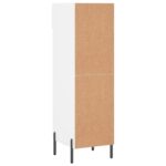 Armoire à chaussures blanc 30x35x105 cm bois d'ingénierie – Image 6