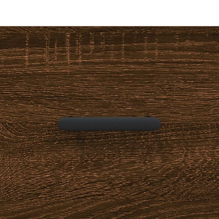 Meuble à chaussures chêne marron 30x35x105 cm bois d'ingénierie – Image 7