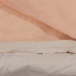 Ensemble de housse de couette rose 155x220 cm Coton – Image 2
