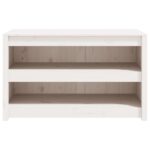 Armoire de cuisine d'extérieur blanc bois de pin massif – Image 2