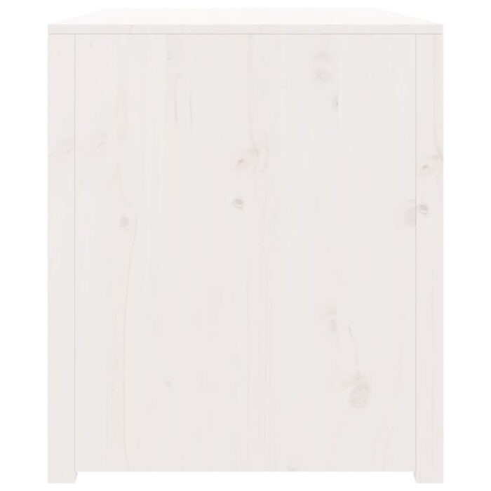 Armoire de cuisine d'extérieur blanc bois de pin massif – Image 3