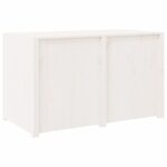 Armoire de cuisine d'extérieur blanc bois de pin massif – Image 4