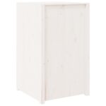 Armoire de cuisine d'extérieur blanc bois de pin massif – Image 4