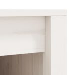 Armoire de cuisine d'extérieur blanc bois de pin massif – Image 5