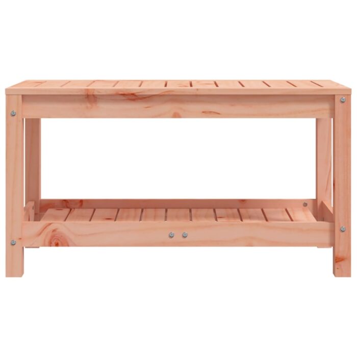 Banc de jardin 82,5x35x45 cm bois massif Douglas – Image 2