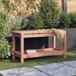 Banc de jardin 82,5x35x45 cm bois massif Douglas