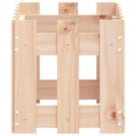 Jardinière avec design de clôture 60x30x30 cm pin massif – Image 4