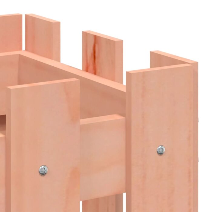 Lit surélevé de jardin design de clôture bois douglas massif – Image 5