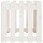 Lit surélevé de jardin design de clôture 100x50x50cm pin massif – Image 4