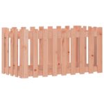 Lit surélevé de jardin design de clôture bois douglas massif – Image 2