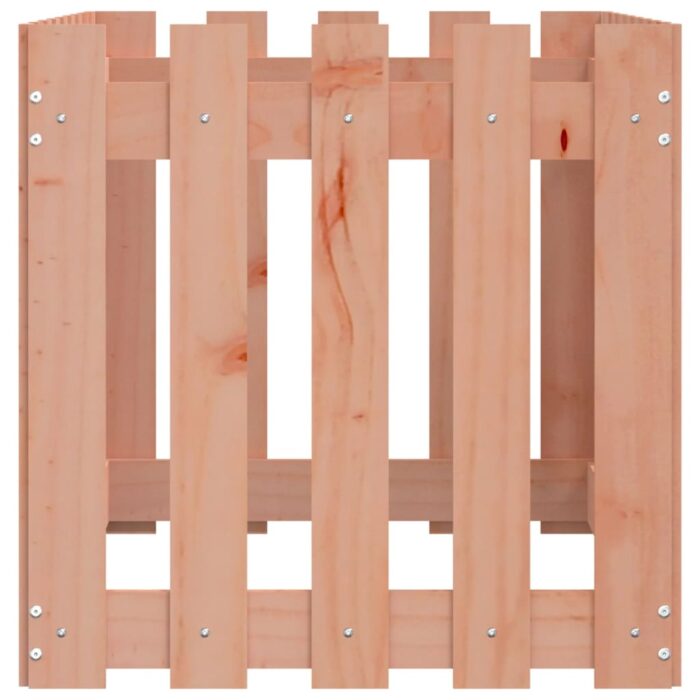 Lit surélevé de jardin design de clôture bois douglas massif – Image 4