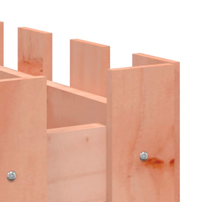 Lit surélevé de jardin design de clôture bois douglas massif – Image 5