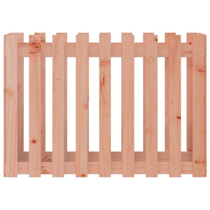 Lit surélevé de jardin design de clôture bois douglas massif – Image 3