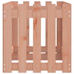 Lit surélevé de jardin design de clôture bois douglas massif – Image 4