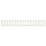 Lit surélevé de jardin design de clôture 200x30x30cm pin massif – Image 3