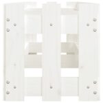 Lit surélevé de jardin design de clôture 200x30x30cm pin massif – Image 4