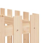 Lit surélevé de jardin design de clôture 200x50x70cm pin massif – Image 5