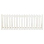 Lit surélevé de jardin design de clôture 200x50x70cm pin massif – Image 3