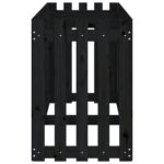 Lit surélevé de jardin design de clôture 200x50x70cm pin massif – Image 4