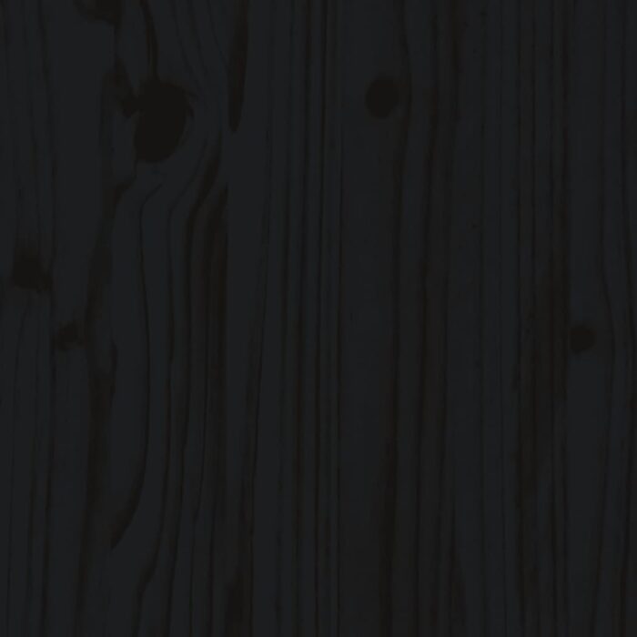 Lit surélevé de jardin design de clôture 200x50x70cm pin massif – Image 6