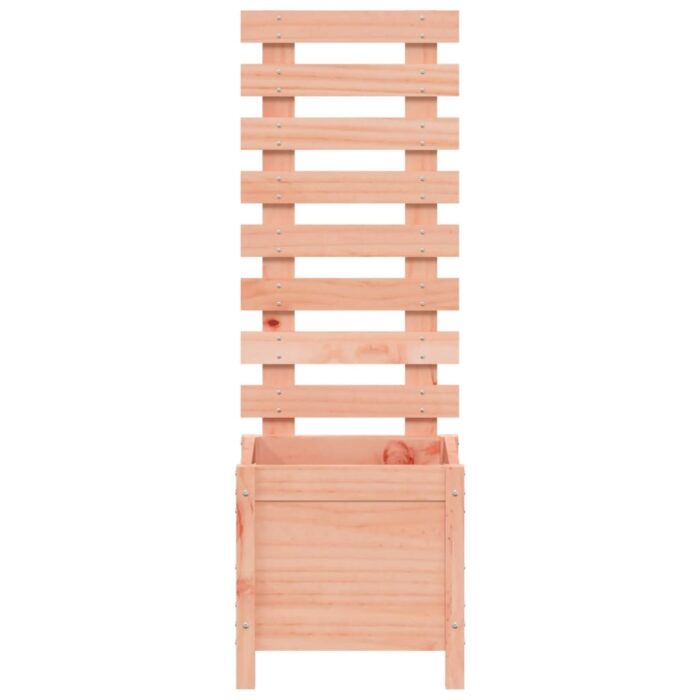 Jardinière avec support 39x39,5x114 cm bois massif douglas – Image 3