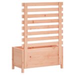 Jardinière avec support 79x39,5x114 cm bois massif douglas – Image 2