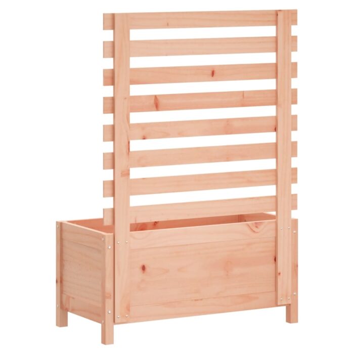 Jardinière avec support 79x39,5x114 cm bois massif douglas – Image 2