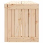 Banc de jardin extensible 212,5x40,5x45 cm bois massif de pin – Image 4