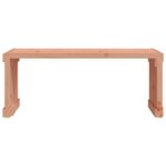 Banc de jardin extensible 212,5x40,5x45 cm bois massif douglas – Image 2