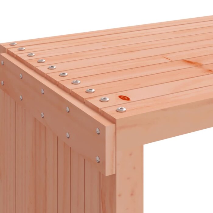 Banc de jardin extensible 212,5x40,5x45 cm bois massif douglas – Image 6