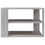 Table basse sonoma gris 59,5x59,5x40 cm bois d'ingénierie – Image 2