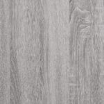 Table basse sonoma gris 59,5x59,5x40 cm bois d'ingénierie – Image 6